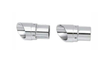 VANCE & HINES BIG SHOT STAGGERED END CAP SLASH CHROME